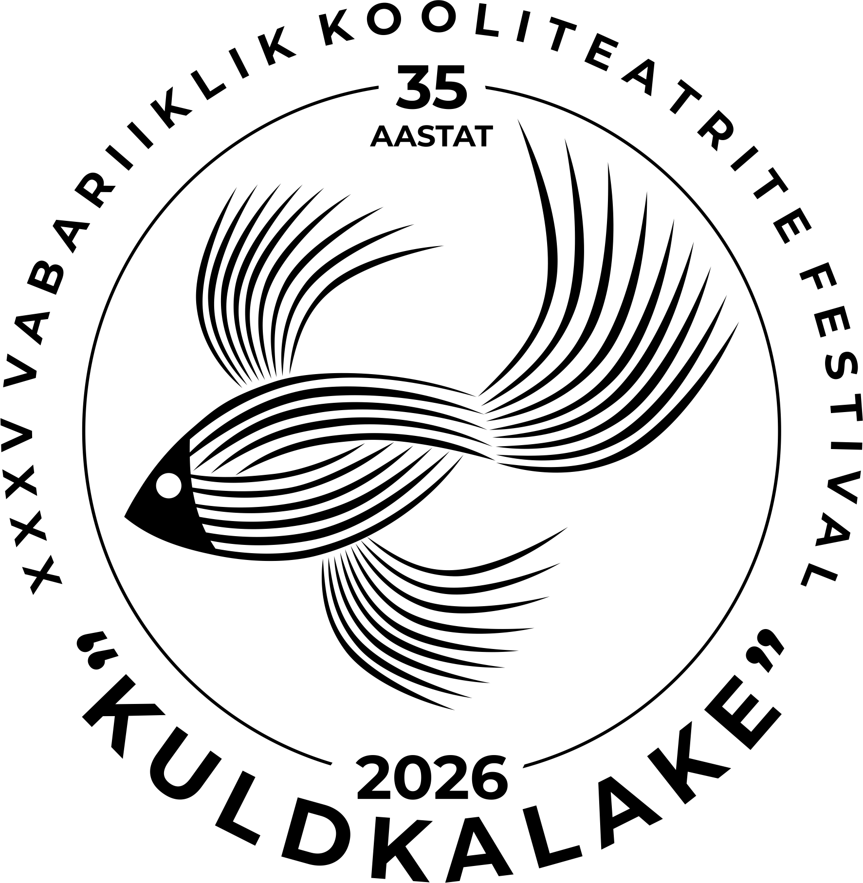 kuldkalake 2026 150x154mm black