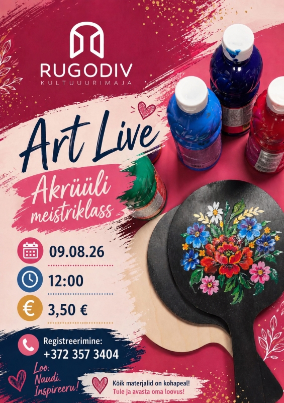 Art Live – Akrüüli meistriklass