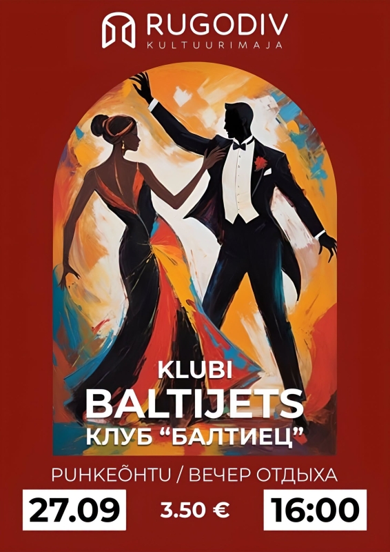 Klubi BALTIJETS puhkeõhtu