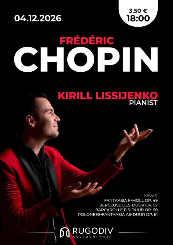 Frédéric Chopin. Pianist Kirill Lissijenko