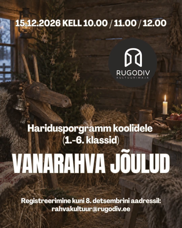 Образовательная фольклорная программа "Vanarahva Jõulud"