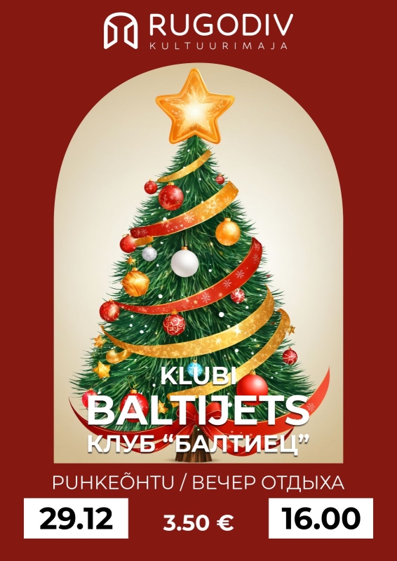 Klubi "BALTIJETS" puhkeõhtu