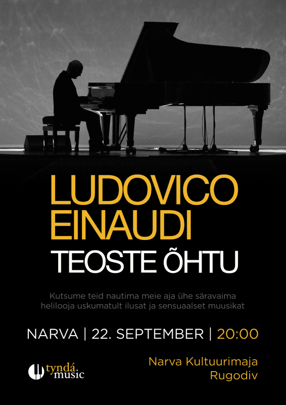 Tynda Music plays Ludovico Einaudi live in Narva