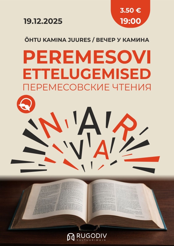 Peremesovi ettelugemised Narvas!